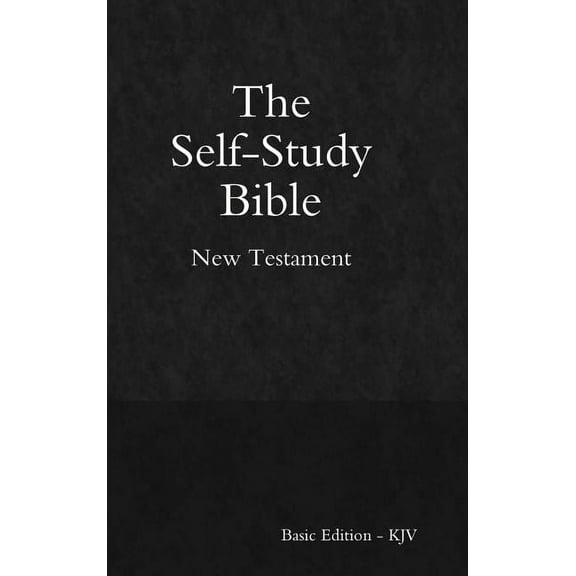 Self-Study Bible - Basic Edition - New Testament - Hardcover, (Hardcover)
