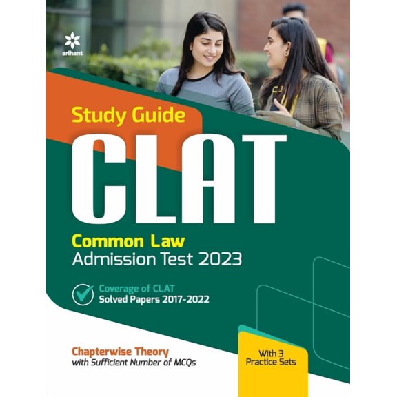 Self Study Guide CLAT 2023, (Paperback)