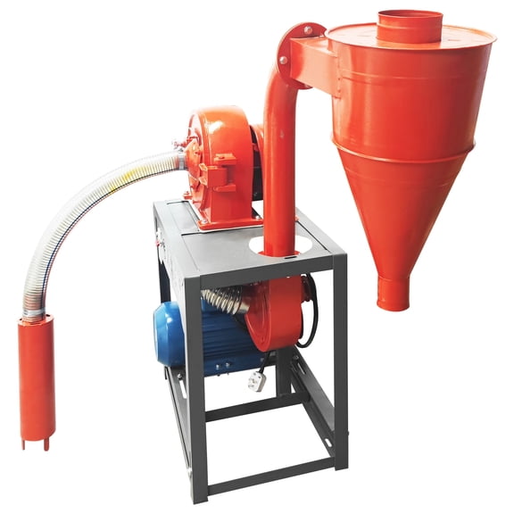 Self Suction Grain Mill Grinder Corn Grain Crusher 220V with 2mm and 3mm Screens