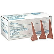 Self-Supporting Cone 06 Pyrometric Cones For Monitoring Ceramic Kiln Firings (Pkg/25)