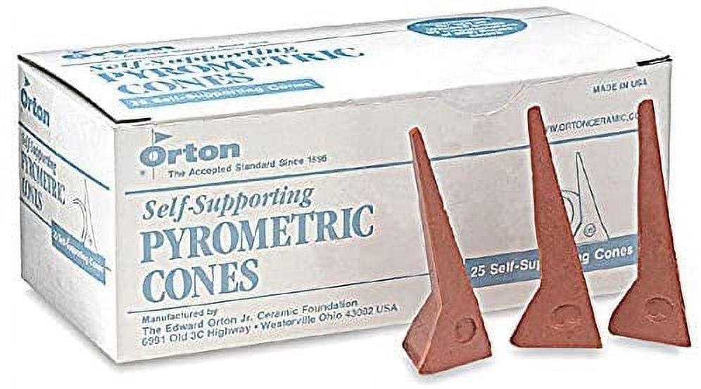 SelfSupporting Cone 06 Pyrometric Cones For Monitoring Ceramic Kiln