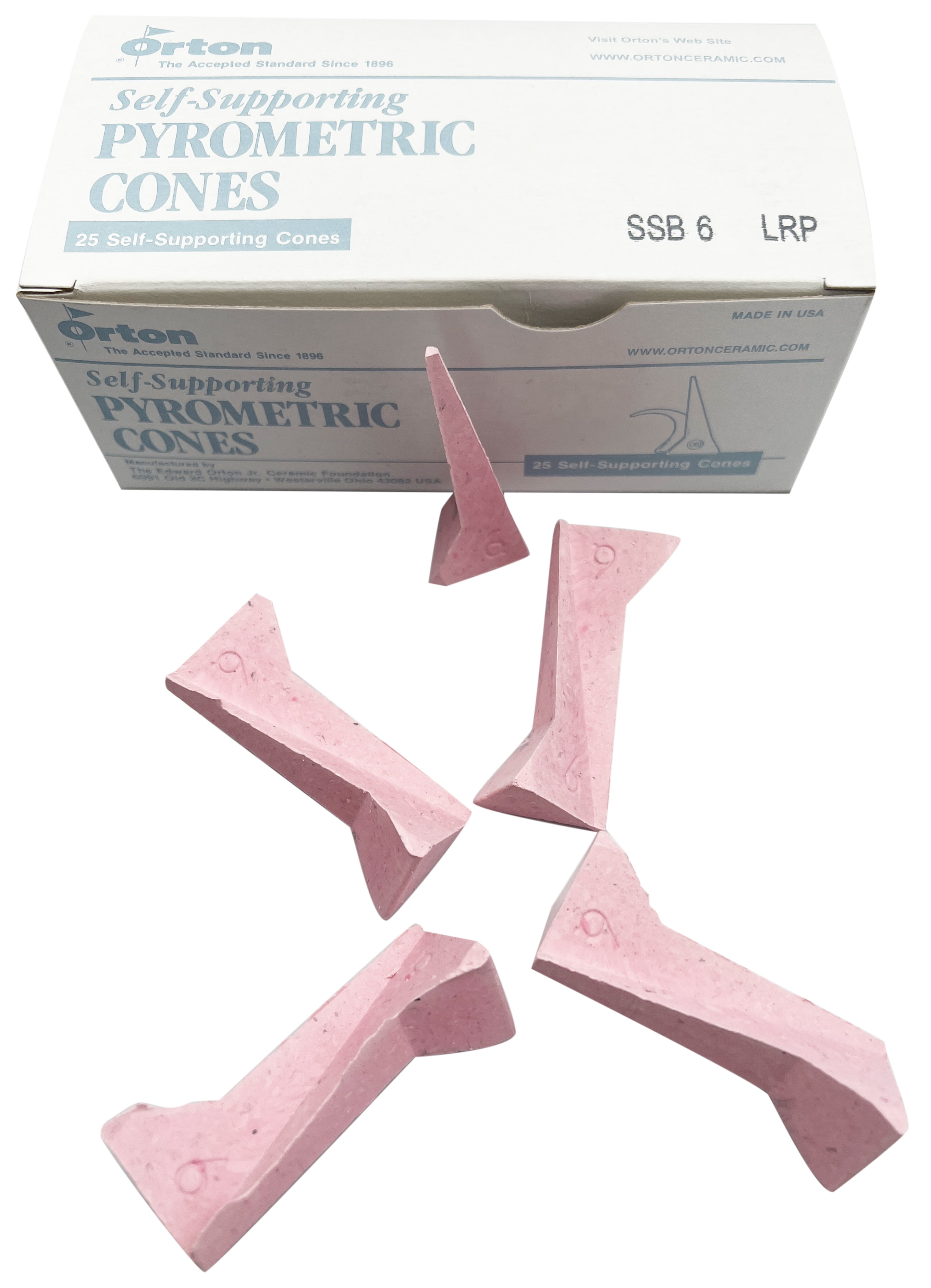 SelfSupporting Pyrometric Cones for Accurate Firings in Industrial