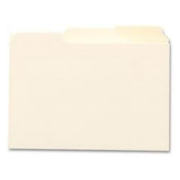 Self-Tab Card , Blank, 1/3 Tab, Manila, 5 x 8, 100/Box, Sold as 1 Box