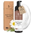 thumbnail image 1 of Self Tanner Mousse - USA Made with Natural & Organic Ingredients - Fair to Medium 7.5oz, 1 of 9