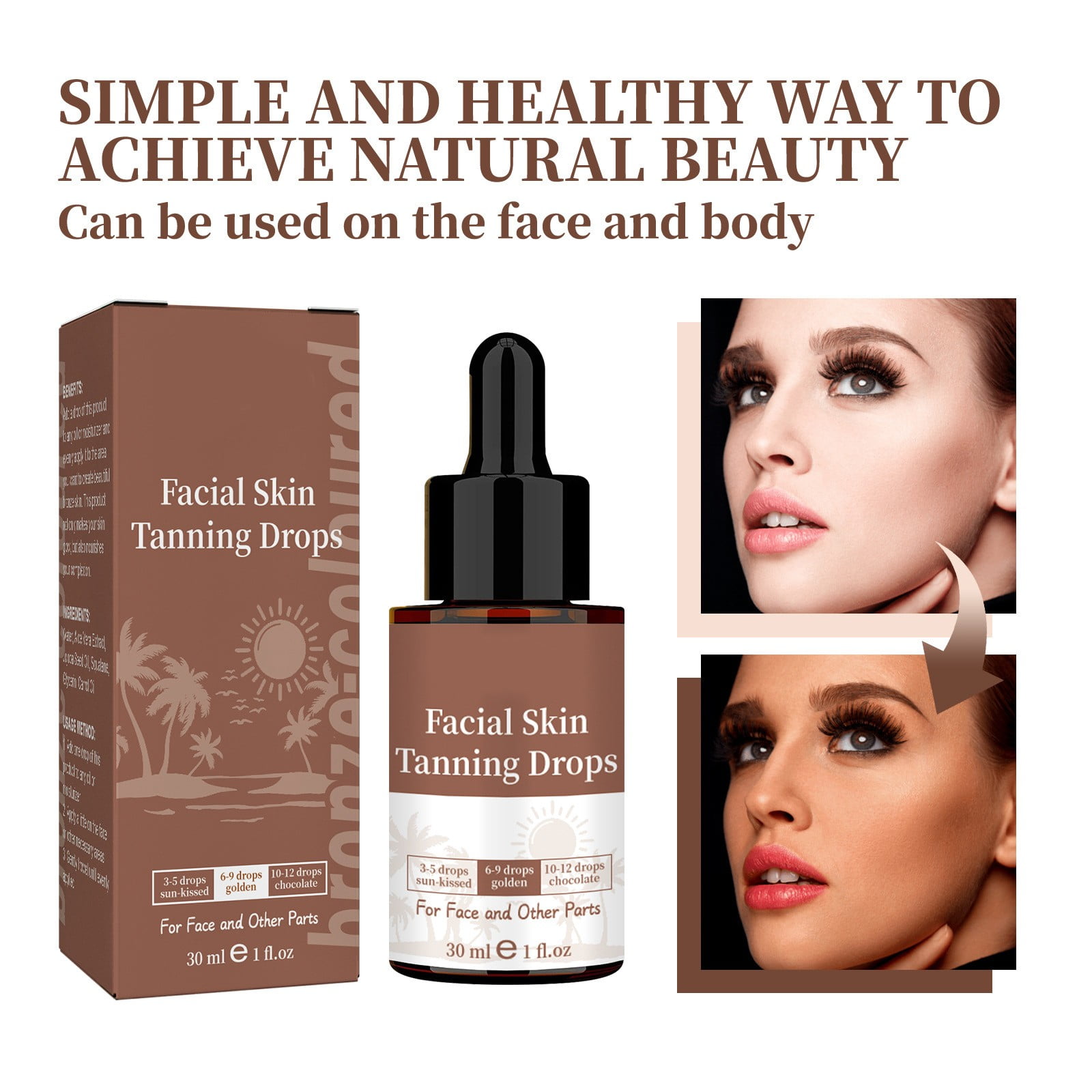 Self Tanning Drops Facial Self Tanning Drops Facial Tanning Help