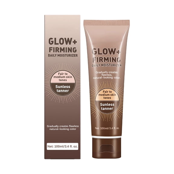 Self Tanning Lotion Body Tanning Bronze Tanning Lotion 3.34oz Sunless Tanning Lotion for Fair to Medium Skin Tone