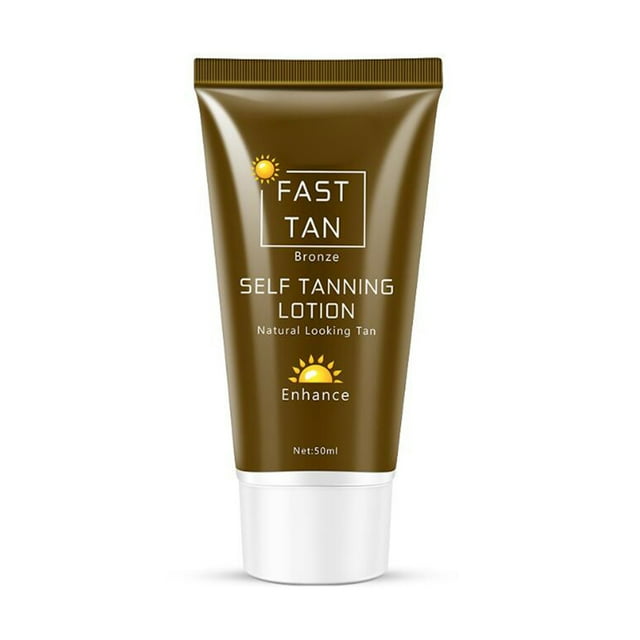 Self Tanning Lotion Sunless Body Fast Tanned Bronzed Cream Hydrated ...