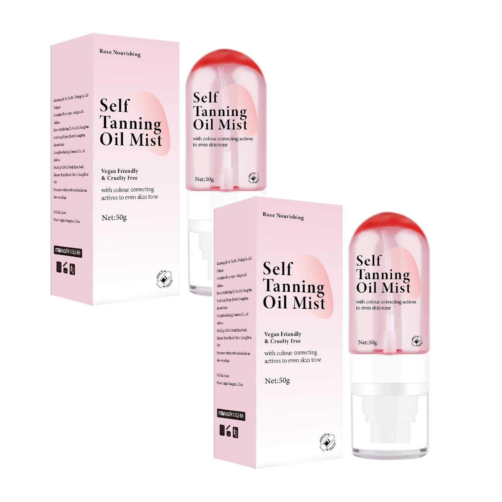 Self Tanning Oil Mist for Face Hydrating Sunless Tanning Water Spray