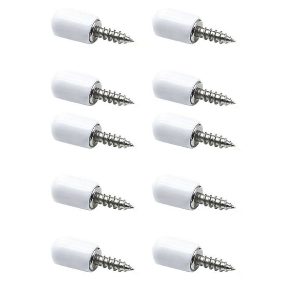 Self-Tapping Screws for Cabinets and Furniture - Durable Metal Laminate Support for Easy Installation - Ideal for Wooden Cabinets, Wardrobes, and Bookcases, Pack of 10