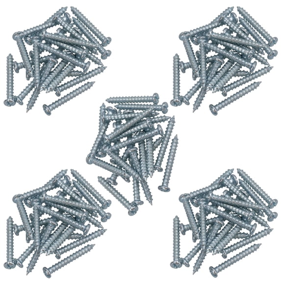 Self Tapping Screws PH2 Drive 4mm (width) x 30mm (length) Fasteners 110pcs