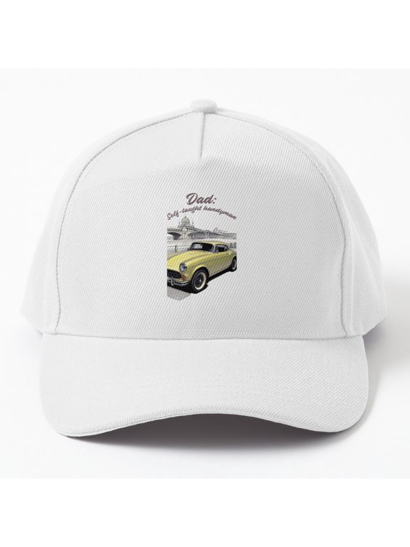 Self-Taught Handyman Baseball Cap, Repair Skill Statement Graphic Design, Classic Hat
