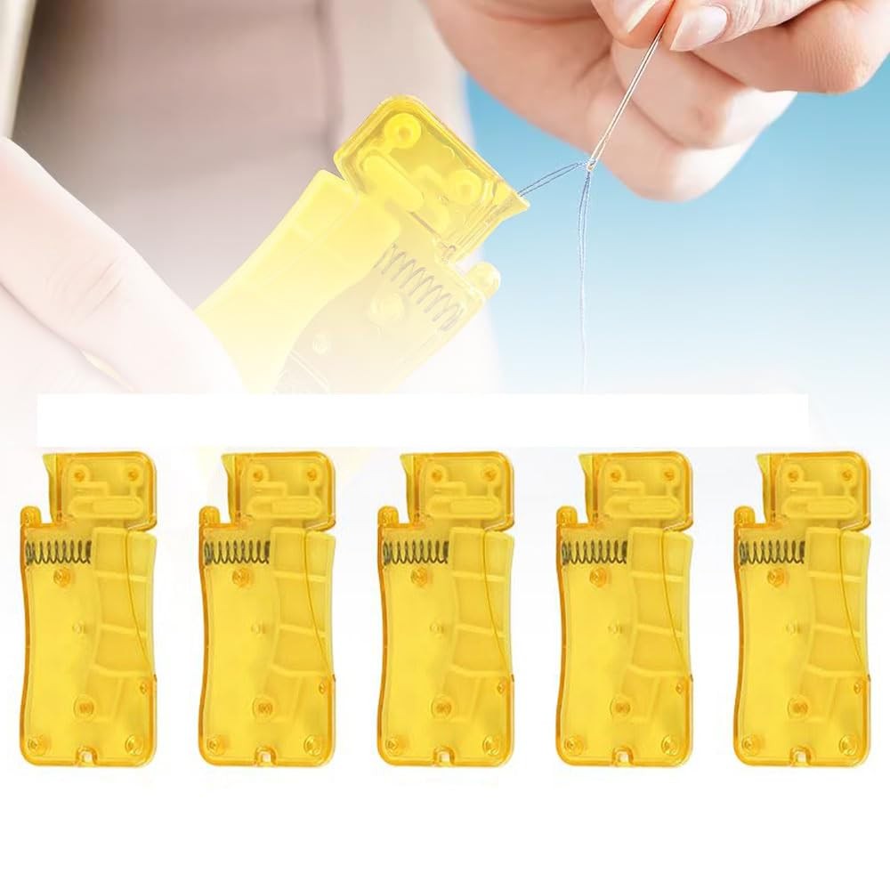 Self Threading Kids Knitting Set Hand for Projects for Beginners with