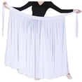 thumbnail image 1 of Self Tie Up Sheer Chiffon Long Flowy Dance Skirts Ladies Dance Photography Dancewear, 1 of 3