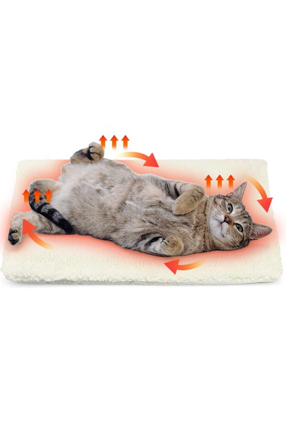 Self Warming Cats Bed Self Heating, Cats Dog Mat, Extra Warm Thermal Pet Pad For Indoor Outdoor Pet Pad Washable, With Heat Storage Aluminum Foil Lining, Usupdd 2025 Self Warming Cats Bed Self