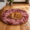 thumbnail image 1 of Self-Warming Heated Mat for Pets 40x40cm, Soft Winter Carpet Pad – Non-Electric Crate Warmer for Cats and Dogs, Indoor Floor Cushion for Cold Weather Comfort, 1 of 6