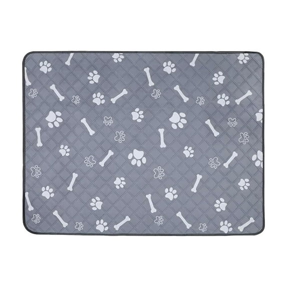 Self-Warming Pet Mat for Cats & Dogs | Thermal Heated Bed Pad | Indoor/Outdoor Use | Non-Slip Bottom | Washable | Gray | 70x50cm or 30x40cm Options