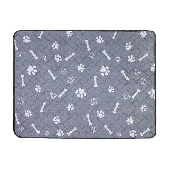 Self-Warming Pet Mat for Cats & Dogs | Thermal Heated Bed Pad | Indoor/Outdoor Use | Non-Slip Bottom | Washable | Gray | 70x50cm or 30x40cm Options