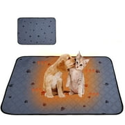 Self Warming Pet Pad under $5! Bzdzmqm Self Warming Cat Bed Mat, Thermal Pet Pad for Indoor Outdoor Use, Extra Warm Heated Pet Mat, Non-Slip Washable Dog Bed, Gray Self Heating Pet Comfort Pad
