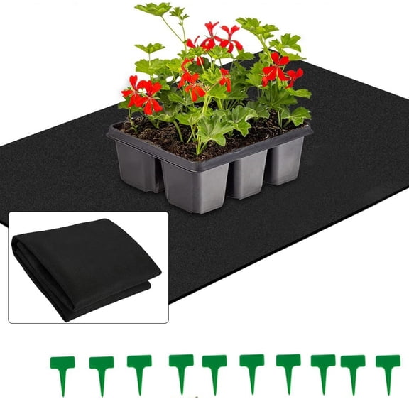 Self Watering Capillary Mat for Indoor Gardens and Flexible for Various Plant Sizes