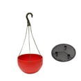 thumbnail image 1 of Self Watering Hanging Planter with Drainage Layer, Plastic Suspended Flower Pot for Succulents Pothos, Built-in Water Reservoir for Easy Indoor Outdoor Home Decor, 1 of 5