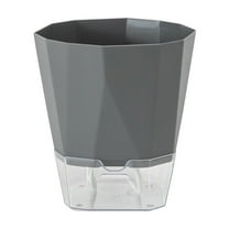 Self Watering Indoor Planters,Home Plant Container,Modern Decorative Plant and Flower Pots for Succulents,Aloe,Herbs,African Violets,Peace Lily with Absorbent Rope