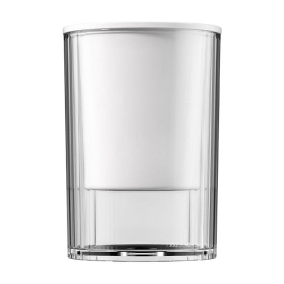 Self Watering Planter Automatic Suction Hydroponic Pot Lazy Flower Pot Plastic Desktop Planter 30-Day Watering 3.94x2.76in(White)