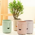 thumbnail image 1 of Self-Watering Planter for Indoor Plants Automatic Moisture Control and Breathable Design Thickened Durable Container Ideal for Home Office Desktop Decor and Low Maintenance Gardening Topliu, 1 of 7