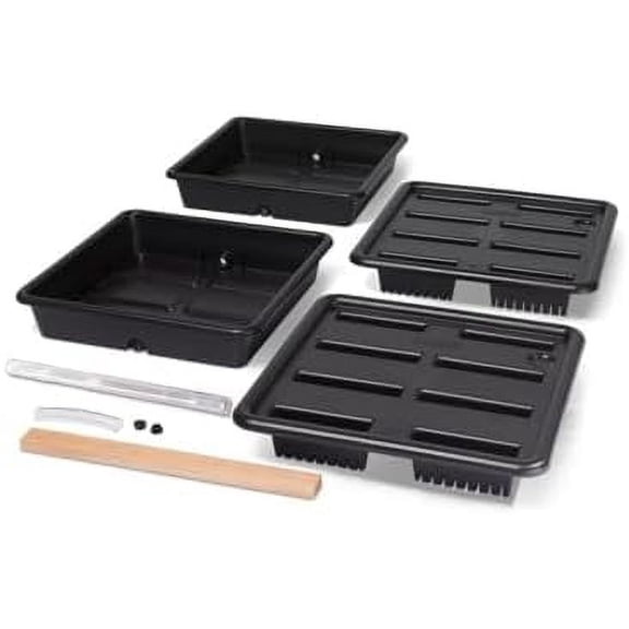 Self Watering Planter Insert for Raised Planter Box | Water Reservoirs Fits 2ft X 4ft Elevated Garden Bed for Outdoor Vegetables Herbs & Flower Growing$$Garden & Patio