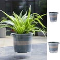 thumbnail image 1 of Self Watering Planter Pot with Clear Water Level Window and Refill Inlet, Durable Plastic Automatic Watering Flower Pot for Indoor Succulents, Herbs and Houseplants, 1 of 7