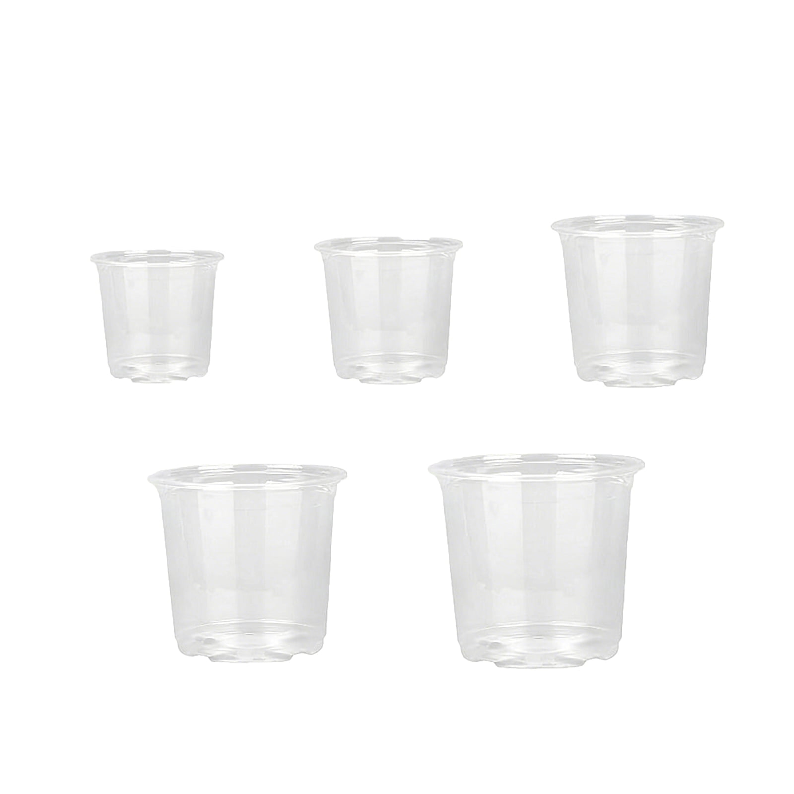 Self-Watering Planters Assorted Sizes, 5 Pack Per Size Indoor Outdoor Plant Pots with Drainage Holes, Ideal for Herbs Flowers and Houseplants Spring Gardening Supplies