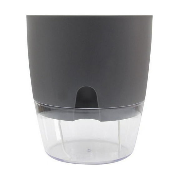 Self Watering Plastic Planter Wicking Pots, Flower Pot Indoor Modern Decorative Planter Pot for All House Plants