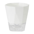 thumbnail image 1 of Self Watering Pots For Indoor Plants, 8.46 Inch Plastic Self Watering Planter Pots With Wick Rope And Reservoir For Indoor Plants, African Violets, Herbs, Gardening Pots, Planters & Accessories,White, 1 of 9