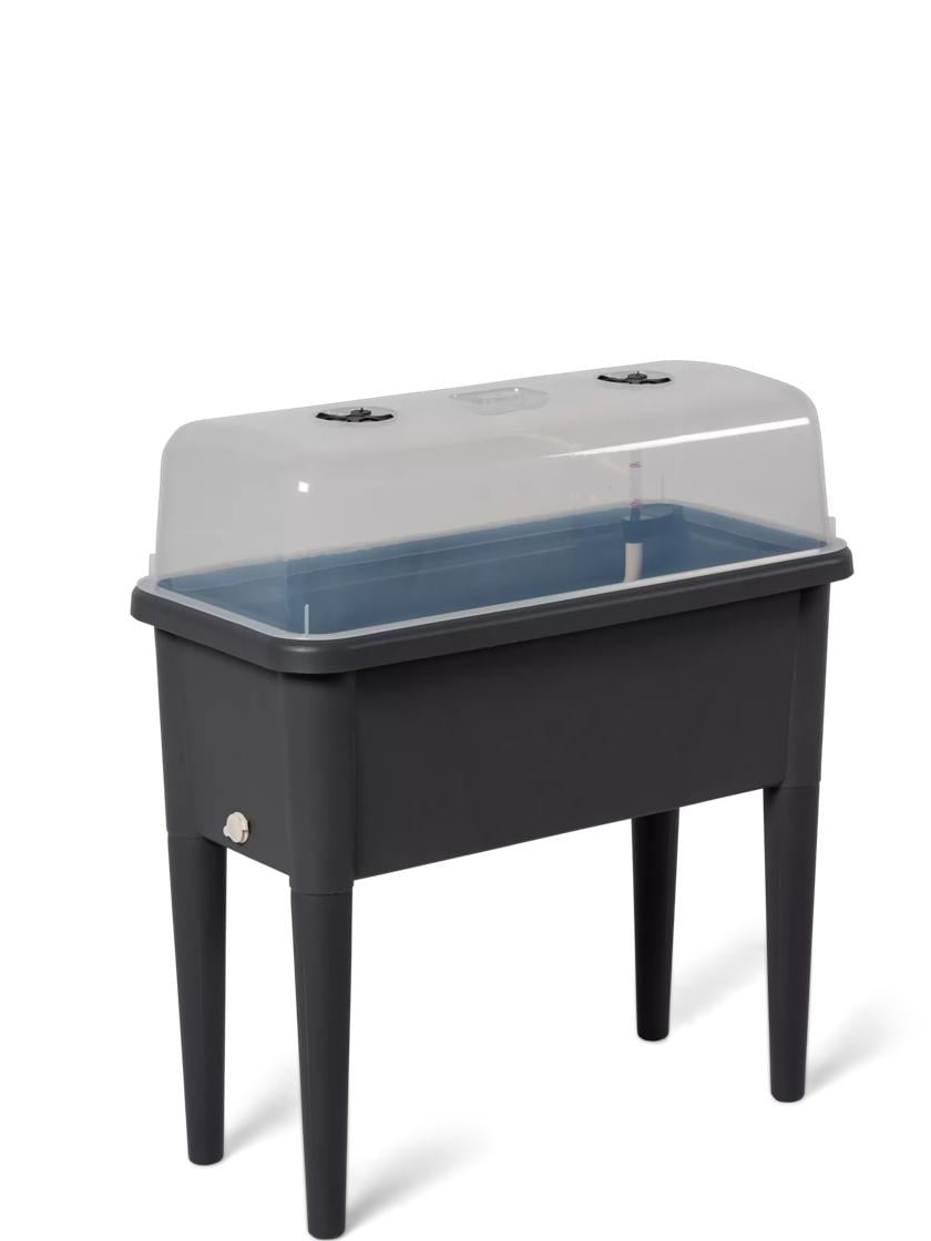 Gardener's Supply Company Self-Watering Standing Salad Planter with Cloche