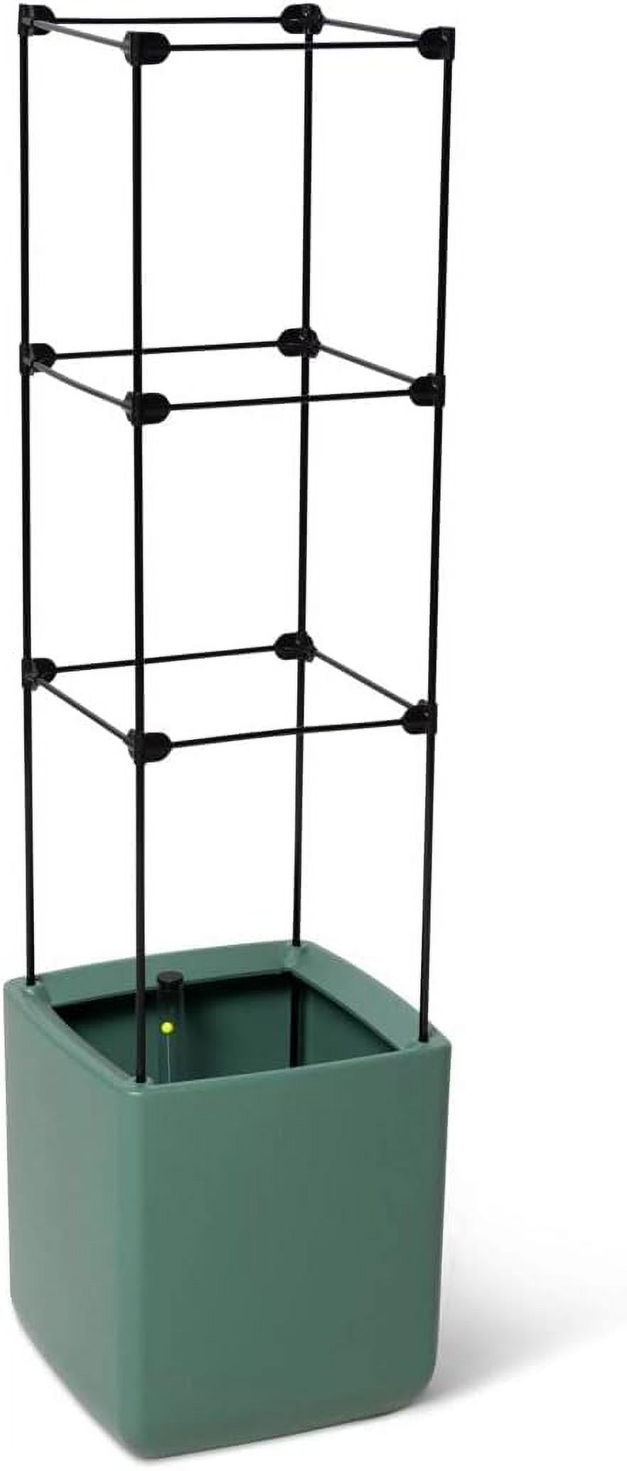 Self Watering Tomato Planter With Trellis 16" High Outdoor Planting