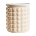 thumbnail image 1 of Self-Watering Transparent Flower Pot for Small Plants, Plastic, 12x10.5x11.5cm, Beige/White/Gray/Green, 1 of 6