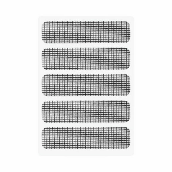 Self Window Screen Agent Instantly Mend Holes Tears In Mesh Net Patch Stickers for Doors RVs Fixing Damages, 6.2 cm9 cm, Black