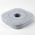 thumbnail image 1 of Self-Wringing Flat Mop with Microfiber Pads for Hardwood Floors, Laminate, and Tile - Hands-Free Cleaning Mop with Rotating Head and Reusable Washable Cloth Refills, 1 of 4