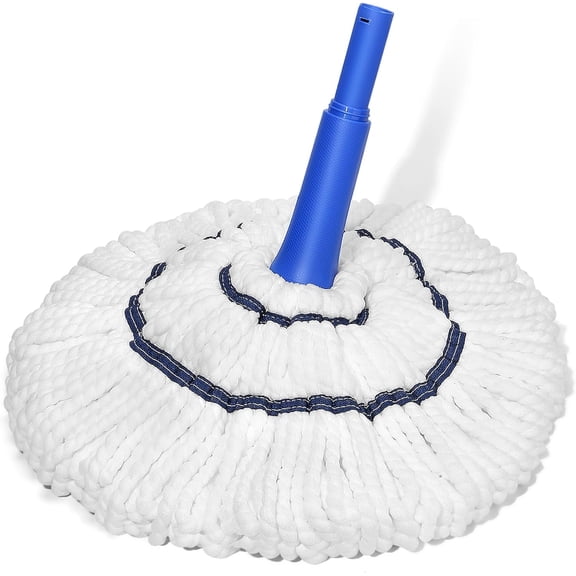 Self Wringing Twist Mop Replacement Head,Microfiber Mop Refill for Hardwood Vinyl, Tile, Commercial Household Clean,Safe on All Floors Types