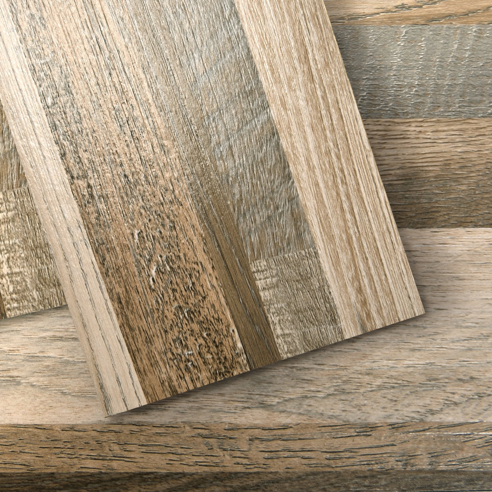 Self-adhesive 6" x 36" x 0.05" Luxury Vinyl Plank(36 pack)
