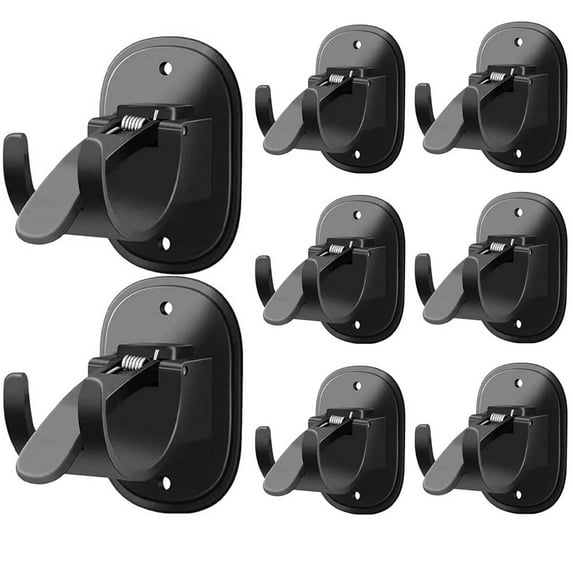 Self-adhesive Curtain Rod Brackets (8 Count)