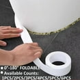 thumbnail image 1 of Self-adhesive Decorative Sealing Tape Kitchen Sink/bathroom/bathtub Floor Wall Edge and Sealing Tape (white 1 roll ), 1 of 7