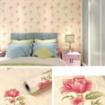 Selfadhesive Floral Wall Stickers Room Background Contact Paper