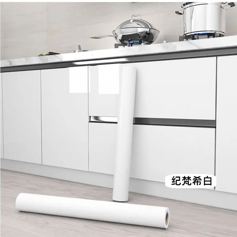 Selfadhesive Kitchen Wallpaper Rolls for Walls PVC Waterproof Marble Wall Stickers