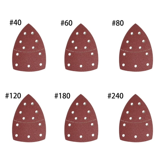 Self-adhesive Sandpaper Triangle Delta Sander Loop Sandpaper Disc Abrasive Tools