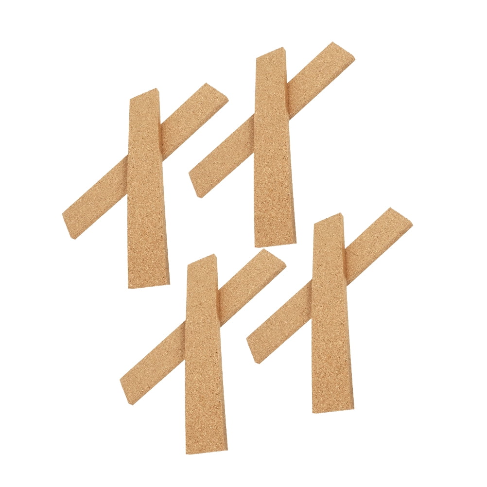 Guichaokj Selfadhesive Slats Bulletin Board Strips for Wall Tack Thick