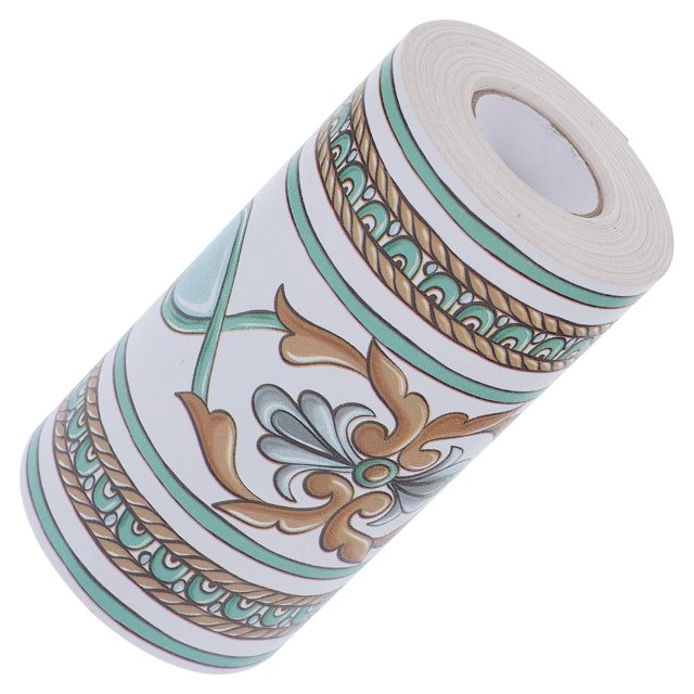 Selfadhesive Wall Border Stickers Waterproof Wallpaper Bathroom Tile Decals Skirting Board