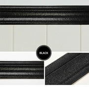 Self-adhesive Waterproof Skirting Waistline,3D Wall Edging   Self Adhesive Environmental Protection 3D Wall Edging Strip  2.35m X 8cm  Holiday Savings Gifts