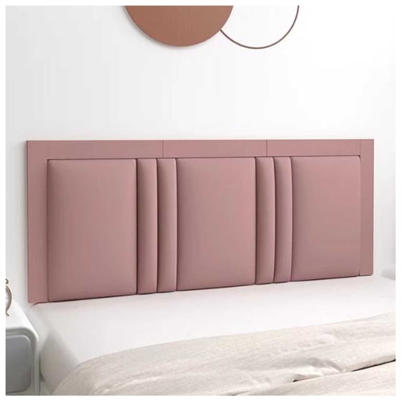 Self-adhesive anti-collision wall padding, upholstered wall panels, upholstered headboard, 3D wall stickers for bedrooms and playrooms