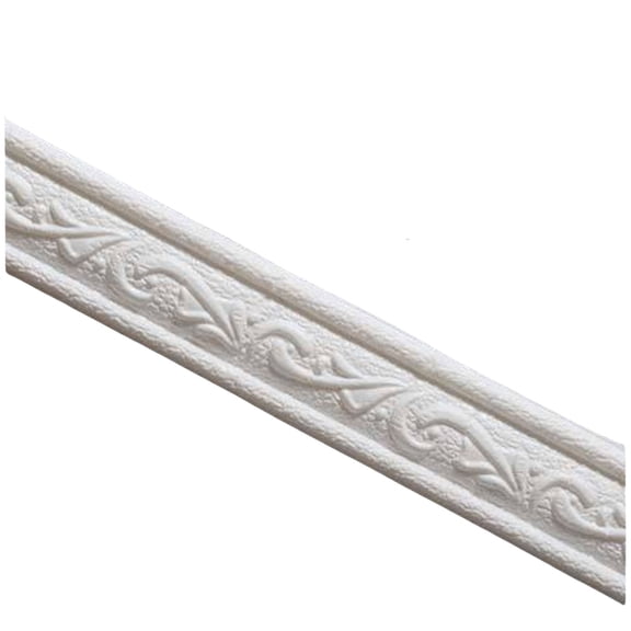 Self-adhesive moldings, self-adhesive flexible decorative strips, foam wall covering 3D foam molding, wallpaper border for door window frame home decoration
