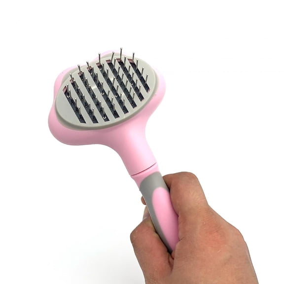 Self-cleaning Slicker Brush For Dogs And Cats Pet Grooming